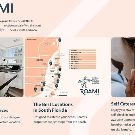 Roami At Sunny Isles Apartment ไมอามีบีช ภายนอก รูปภาพ